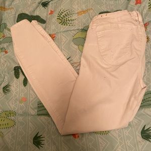 White jeans